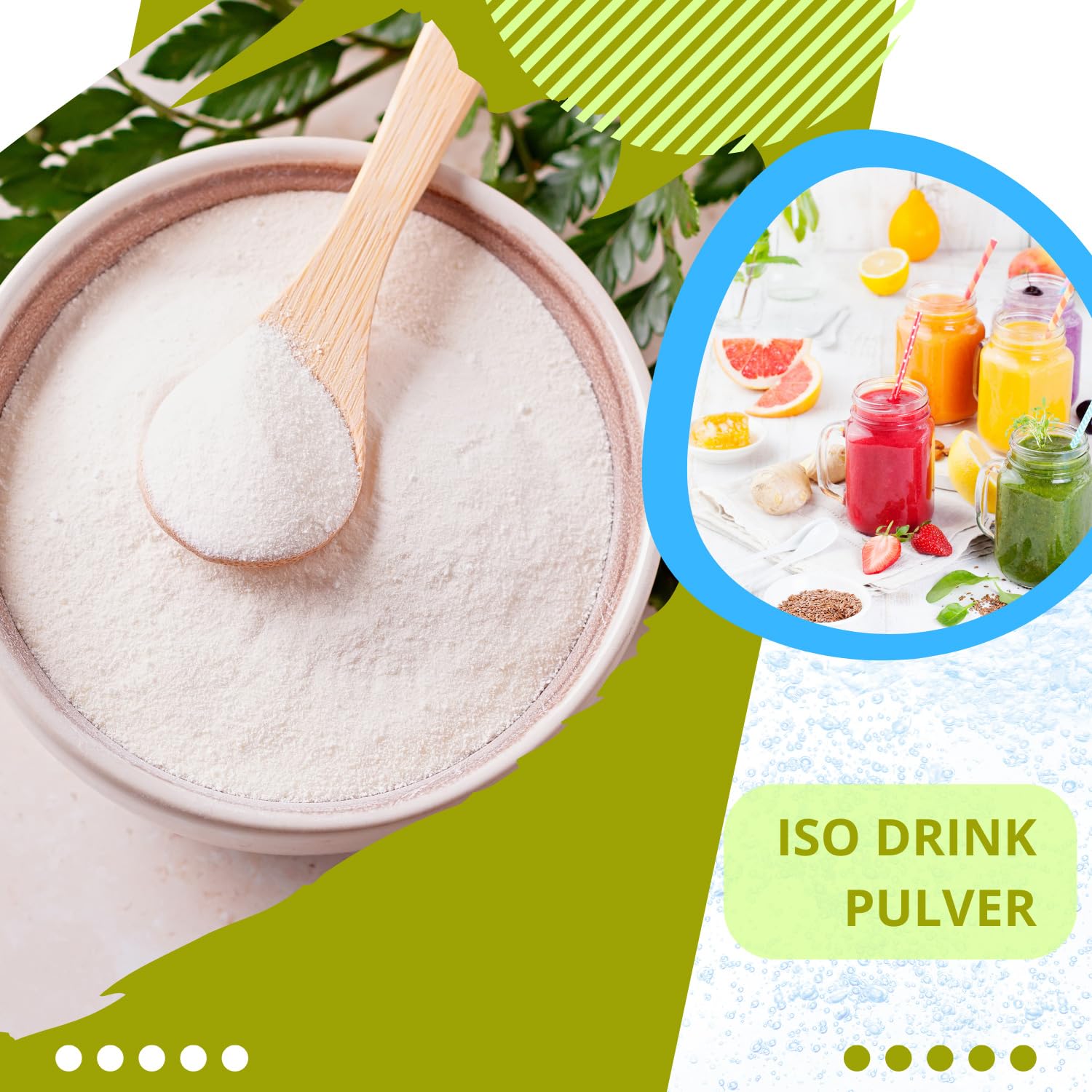 Zitrone Getränk isotonisch Iso Drink Pulver, Elektrolytgetränk, L-Carnitin, Nahrungsergänzungsmittel, für Sportler geeignet, Geschmacksintensiv (10 Kg)