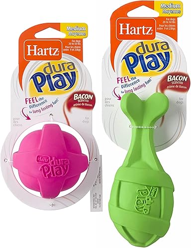 HDP Dura Play Flex Toy Bundle Color bola mediana y cohete
