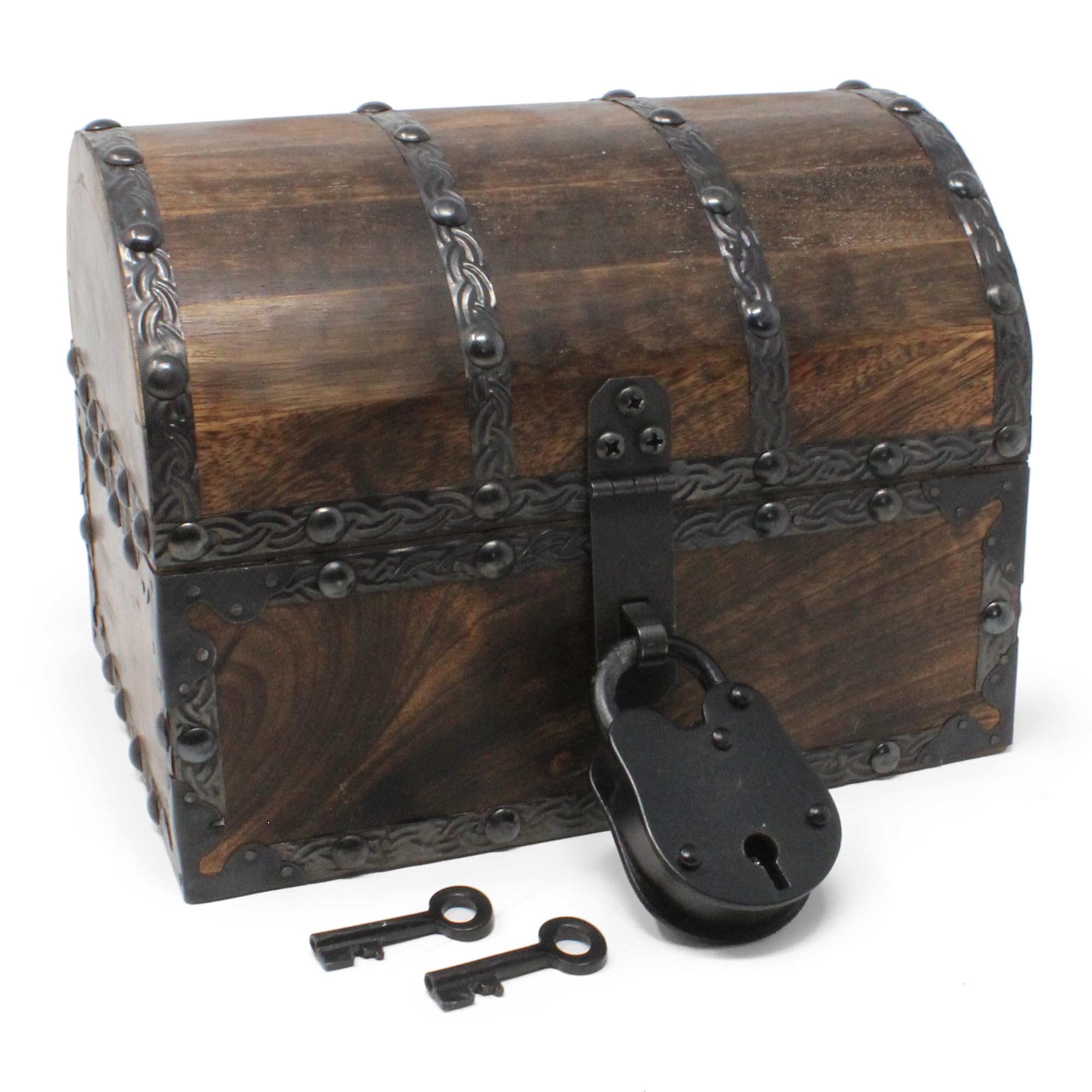 Amazon.com: Nautical Cove Wooden Treasure Chest with