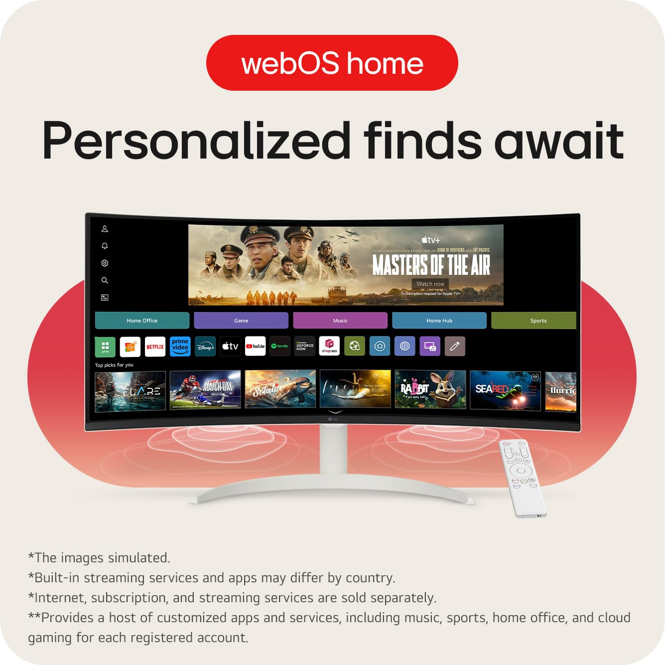 LG ウルトラワイドモニター　34SR65QC-W myview-smart-34sr65qc-w-