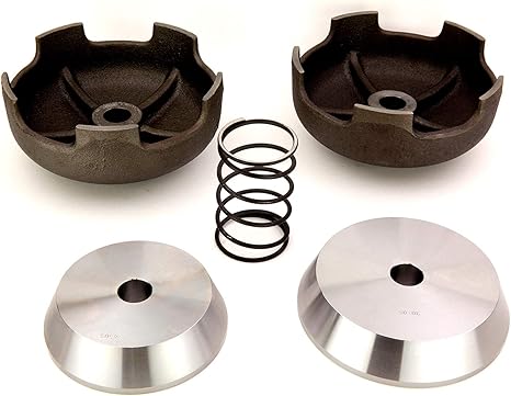 Generic 5-Piece Brake Lathe Bell Clamp & Cone Set for F250, F350, F450, F550, F650, F750 Trucks - 1" Arbor - Made in USA