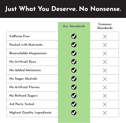 Miniatura 5 de JUST INGREDIENTS Polvo de suplemento para relajación y sueño nocturno sabor fresa y limonada - 5.4 oz (153 g)