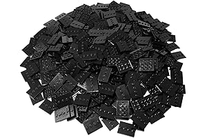 LEGO Minifigure Display Base Collector Series Black Strip 3 x 4