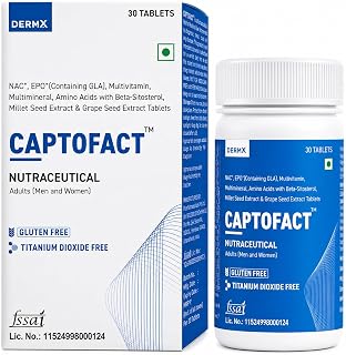 CAPTOFACT Nutraceutical Multivitamin Tablets, 30 Tablets, Gluten Free, For Adults Price In India