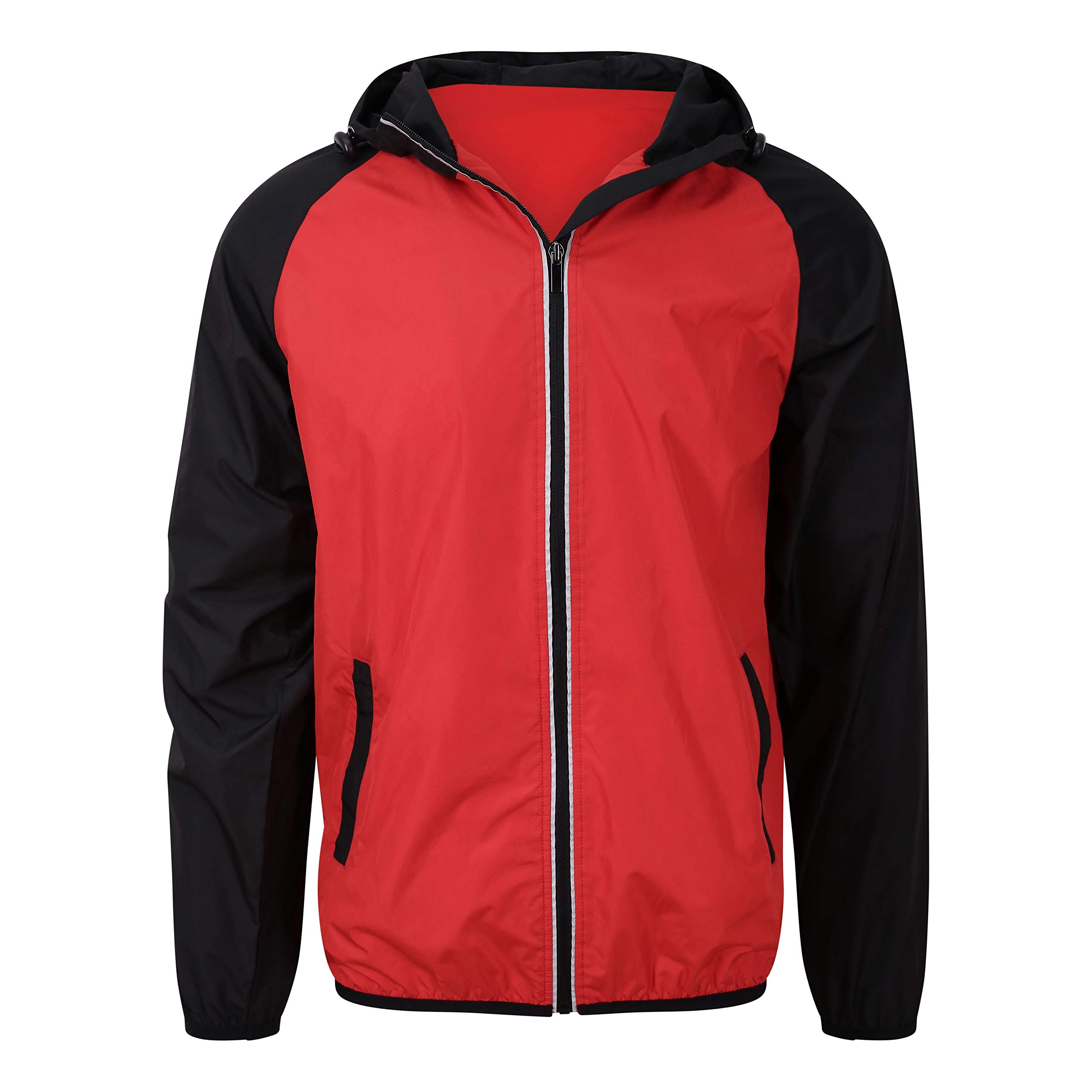 AWDIS JUST COOLJC062 Men's Cool Contrast Windshield Jacket