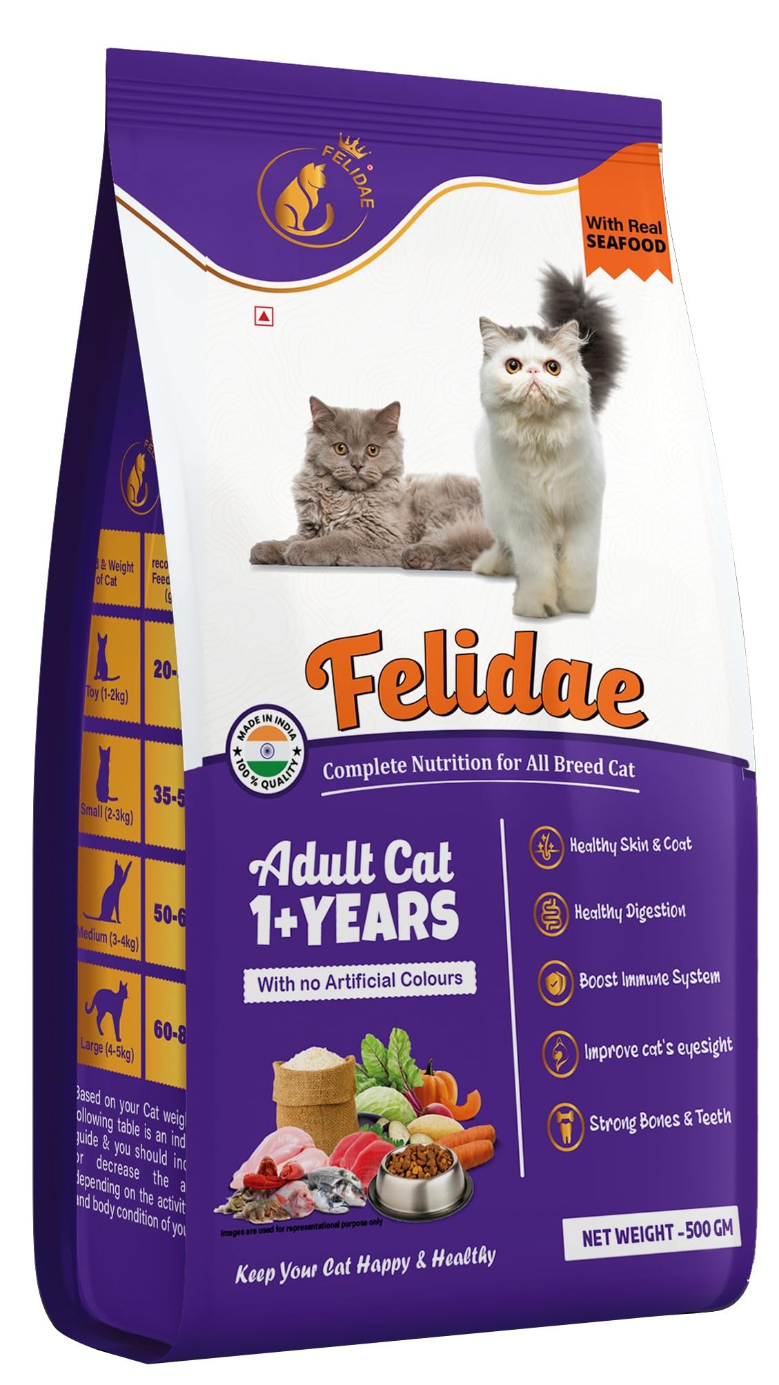 FELIDAE Adult CAT (Seafood) 500 GM (B0CDRRTKL5) Amazon Price History, Amazon Price Tracker