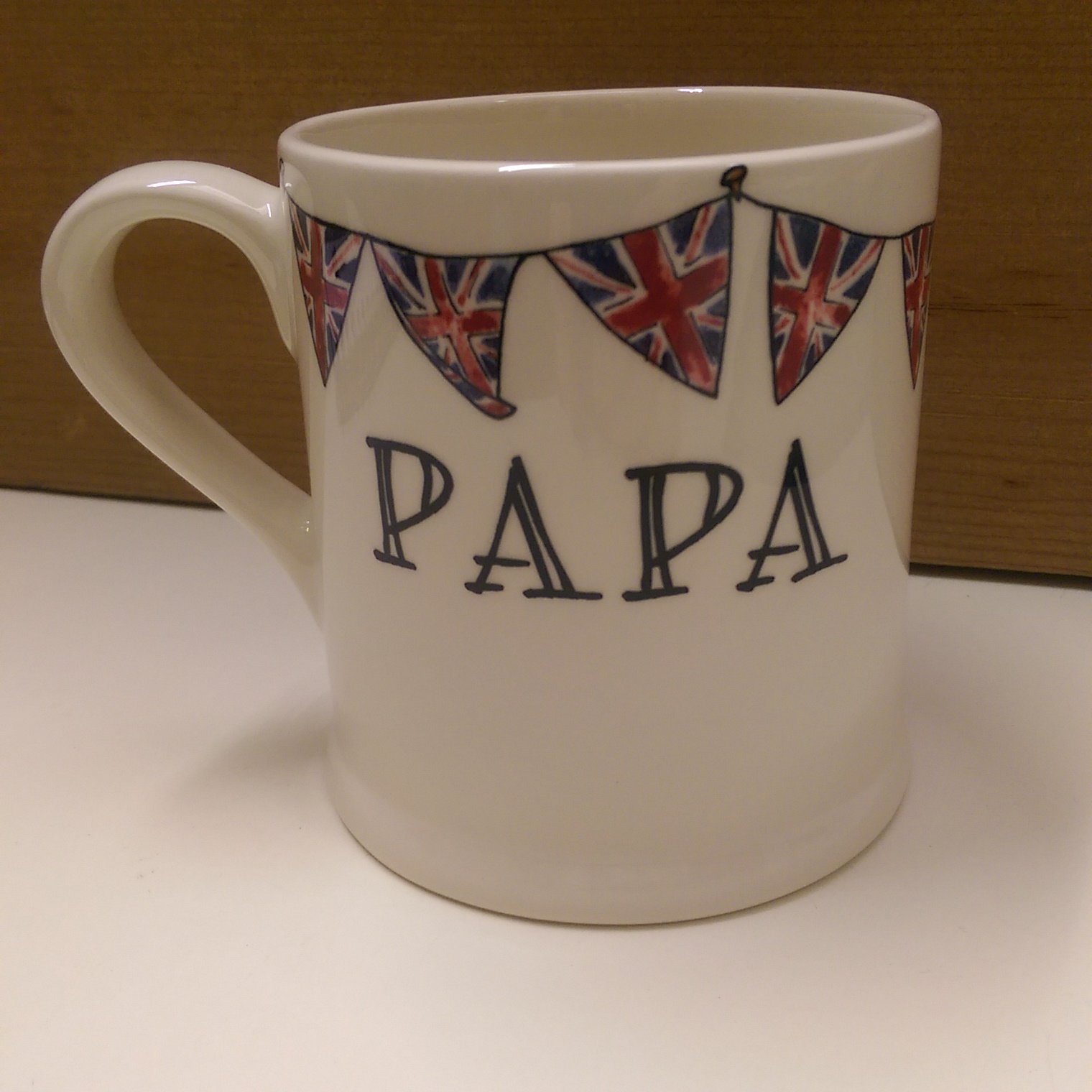 Sweet William Designs Sweet William Papa Mug With Union Jack Bunting