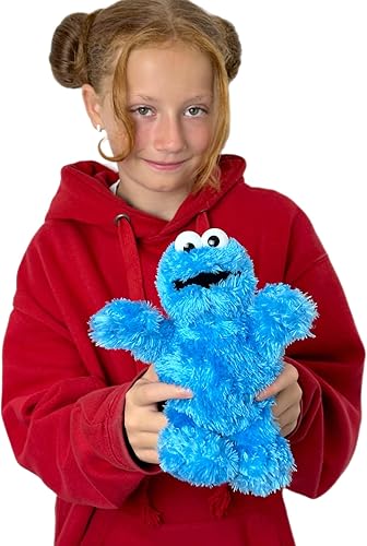 Miniatura 2 de Peluche oficial de Plaza Sésamo de 8 pulgadas, adecuado desde el nacimiento (Cookie Monster)