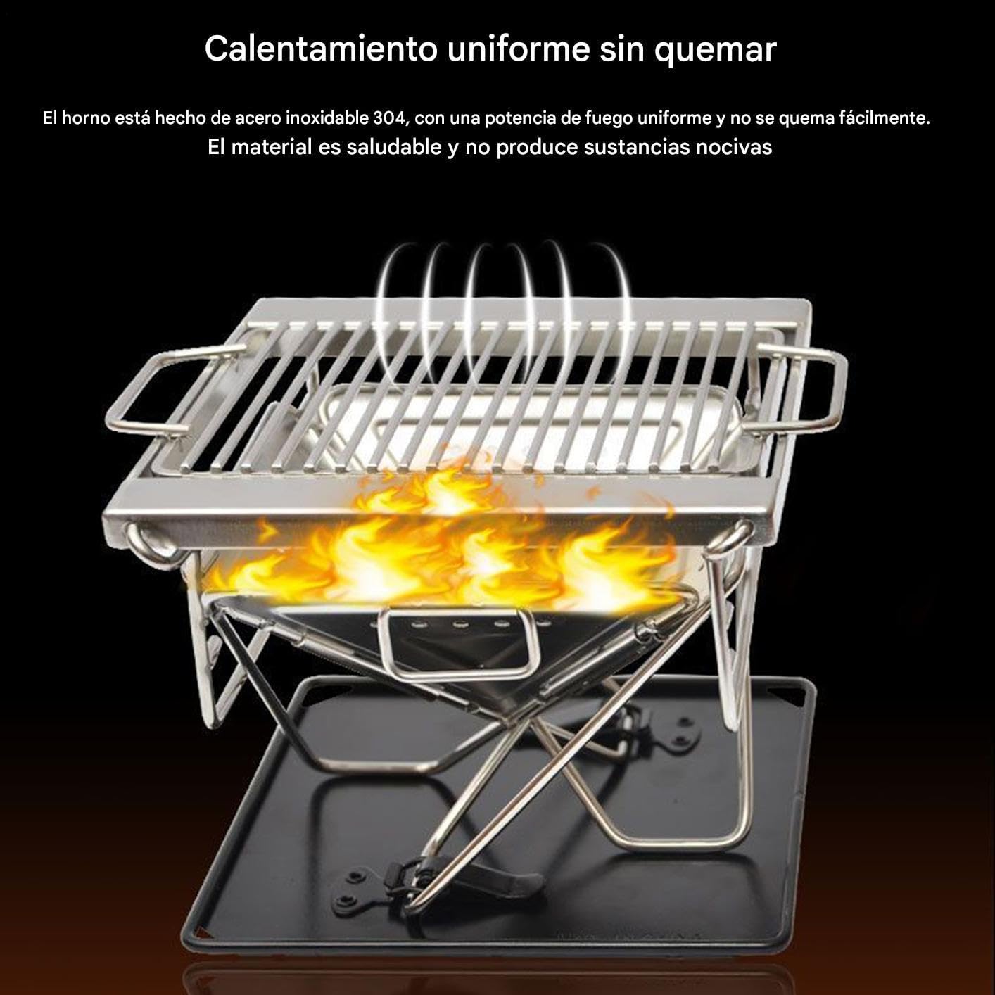 Barbacoas De Camping Equipo De Cocina Plegable Para Actividades Al Aire