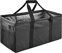 Vista 1 de Acnusik Bolsa de mano extragrande para mujer con bolsillos, bolsas plegables de lona