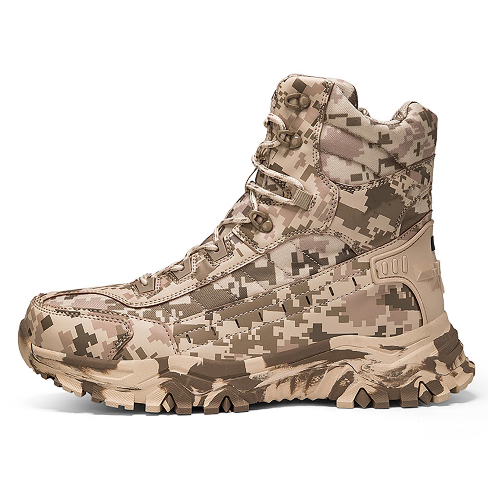 Bottes de Neige Homme Camouflage de Randonnée Bottes et Boots Homme Tactique Antidérapante Bottine Botte De Neige Bottines Chaussures Militaires Et Boots Snow Basket Chaussure Orthopedique Hiver Chaud