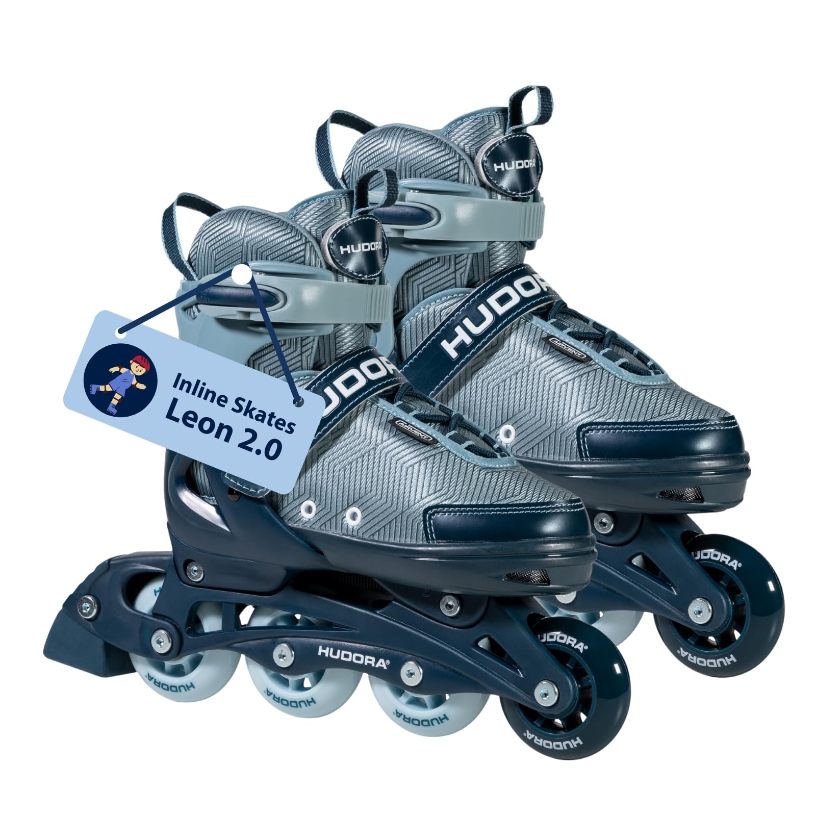 HUDORA Inline Skates Mia/Leon 2.0