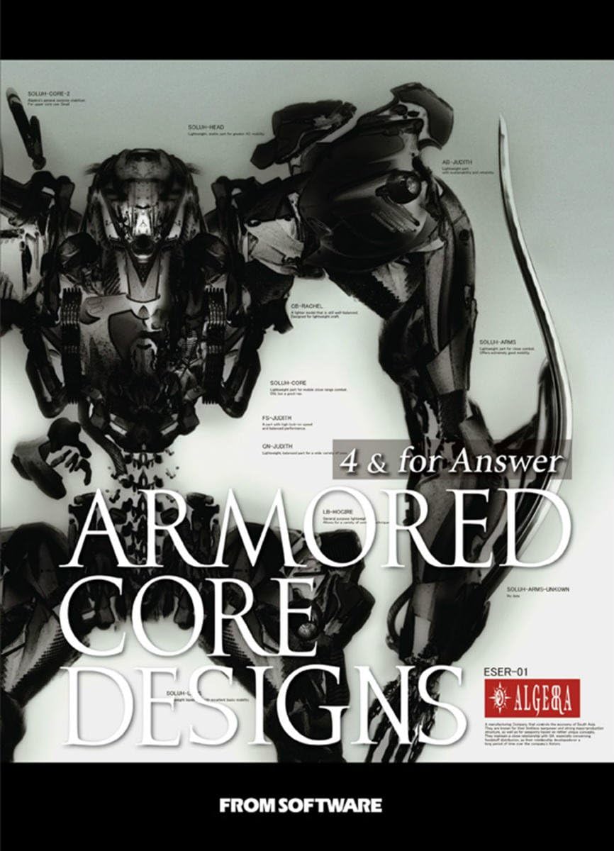 ARMORED CORE DESIGNS 4 & for Answer JP Oversized – January 1, 2012