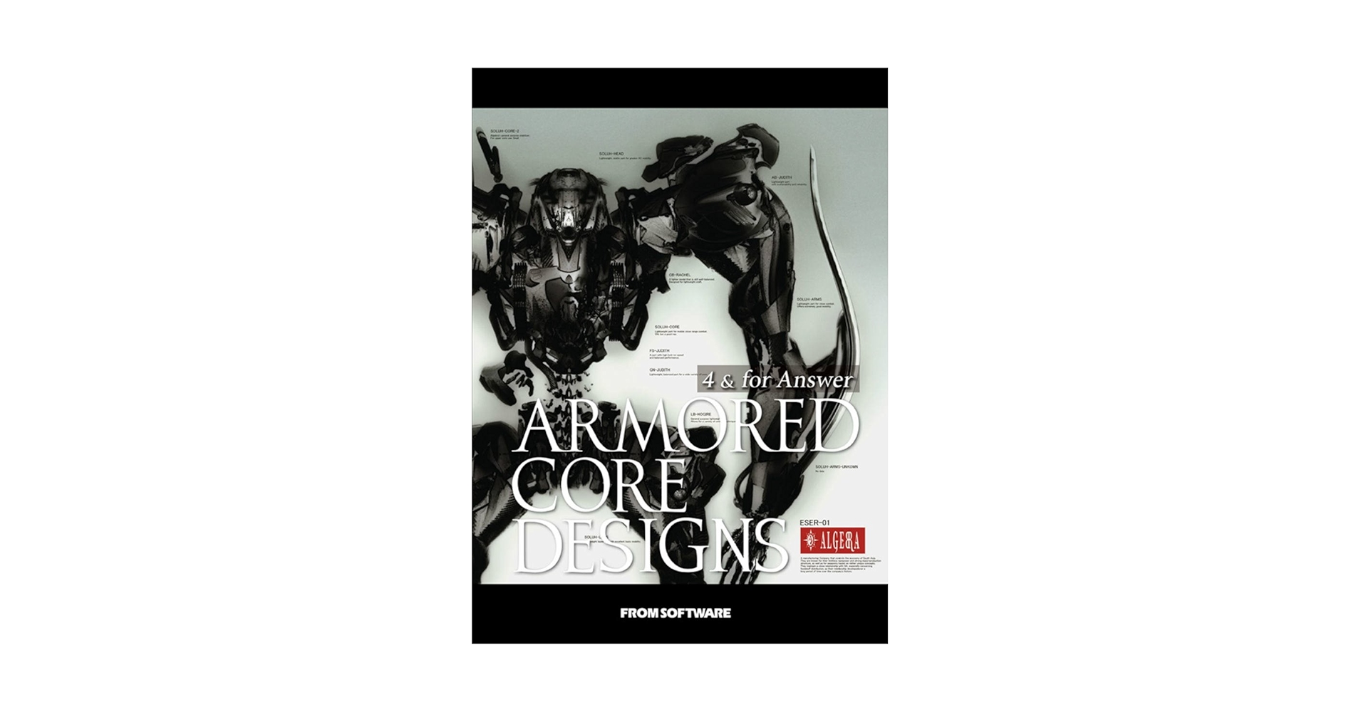 Amazon.com: ARMORED CORE DESIGNS 4 & for Answer: 9784862461667