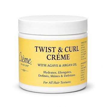 RESILIENCE Twist & Curl Creme with Agave & Argan Oil 16oz Enhance Sheen, Elasticity, Moisture & Curl Definition Vegan, Cruelty-Free Formula for Beautiful Curls