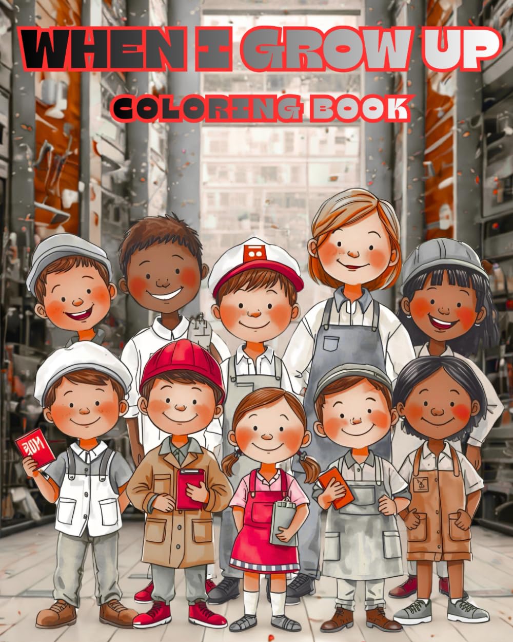 When I Grow Up: Coloring Book
