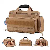 14-Inch Heavy Duty Tool Bags for Men, Tactical Tool Bag With Anti-Friction Bottom, Hand Tool Storage Bag, Work Tote Bag and 16+ Multi-Pockets, Ideal Gift For Mechanics, Electricians, Carpenters