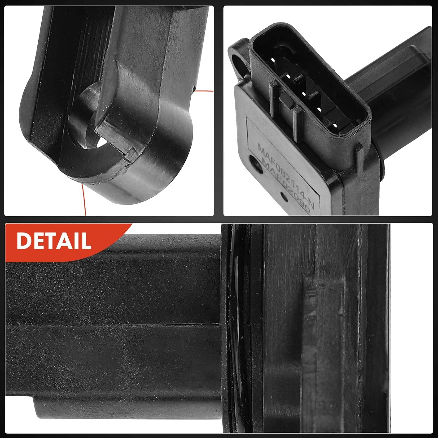 A-Premium Mass Air Flow Sensor Meter [5-Pins] Compatible with Mazda 3 2007-2013, 6 2006-2007, CX-7 2007-2012 & Subaru Forester 2005-2008, Impreza 2002-2007, Replace# 197400201, 2220446020