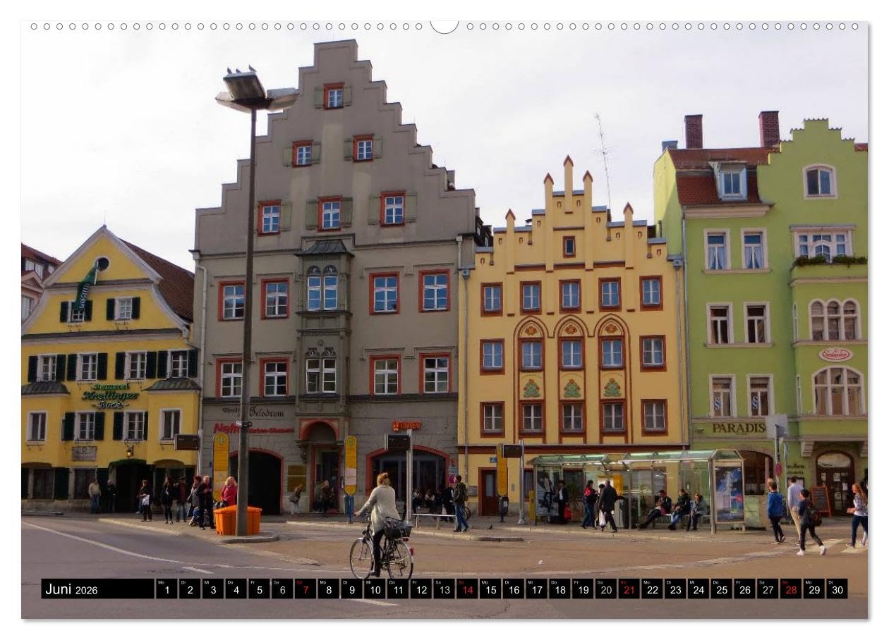 Regensburg erleben (Wandkalender 2026 DIN A2 quer), CALVENDO Monatskalender: Faszinierende Ansichten einer historischen Stadt (CALVENDO Orte)