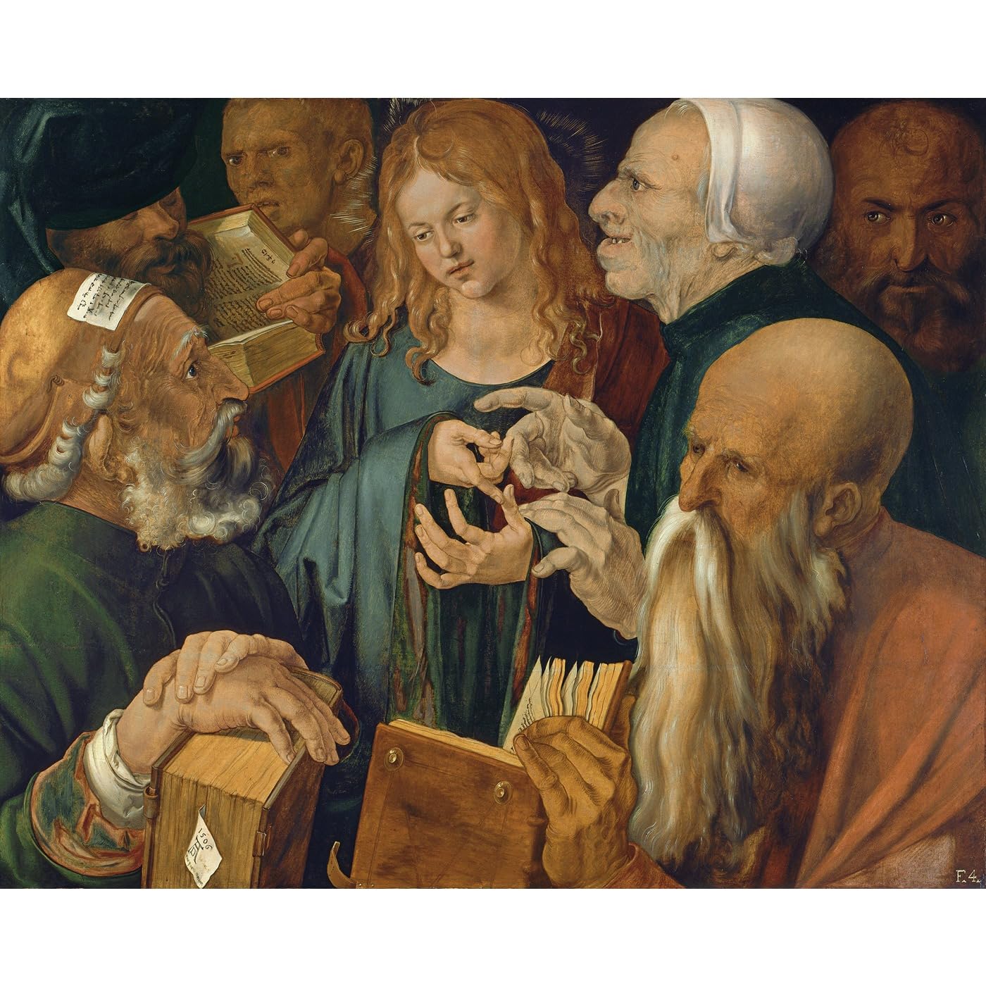 Jeune Jésus parmi les Scribes Durer impression giclée grand format salon ARTICULOZY - 2