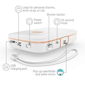 PlayStation - スプリンタ✩ Amazon.com: HP Sprocket 2-in-1 Portable Photo Printer