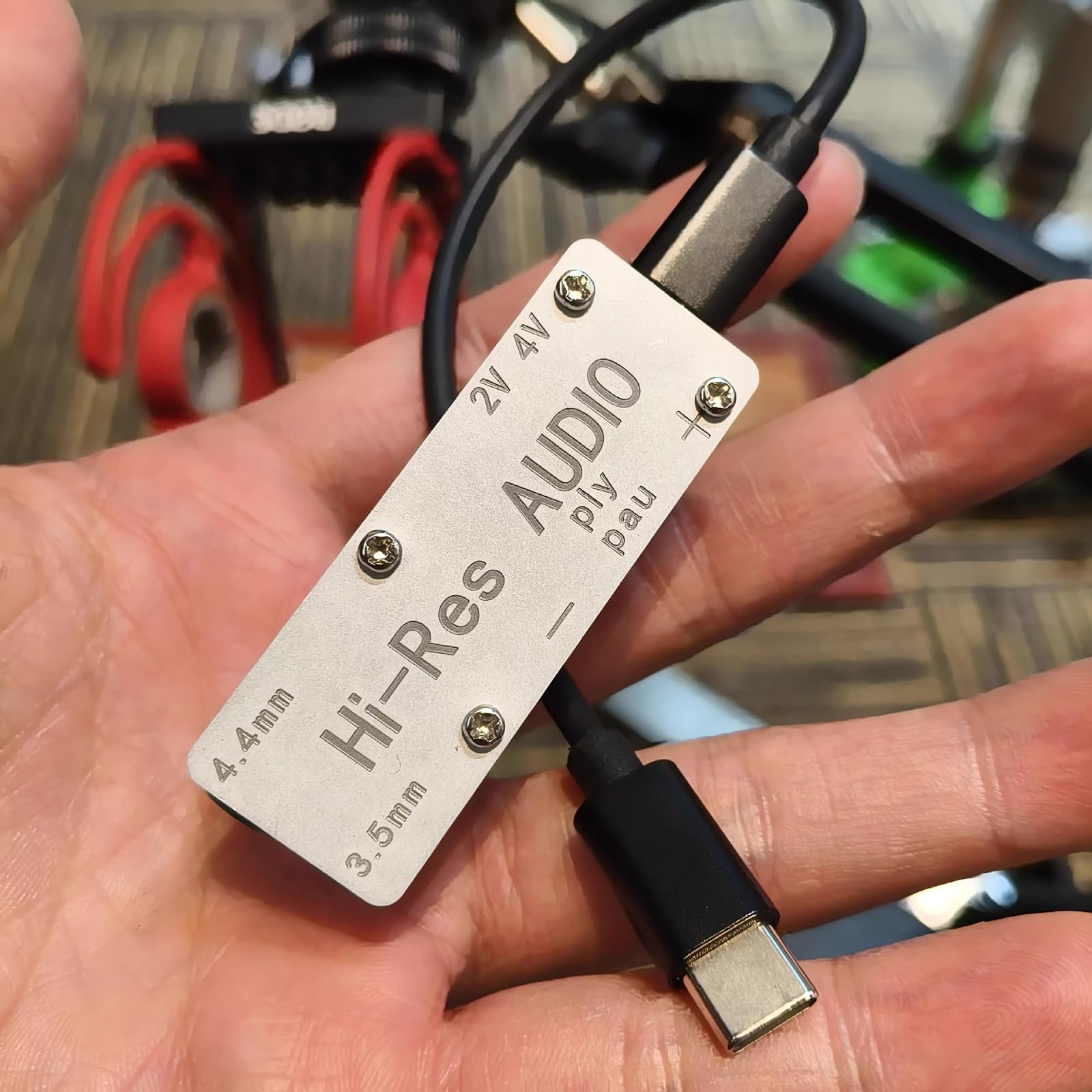 Amplificatore professionale per cuffie con doppio chip CS43198 e aumento del suono con gestione avanzata della potenza