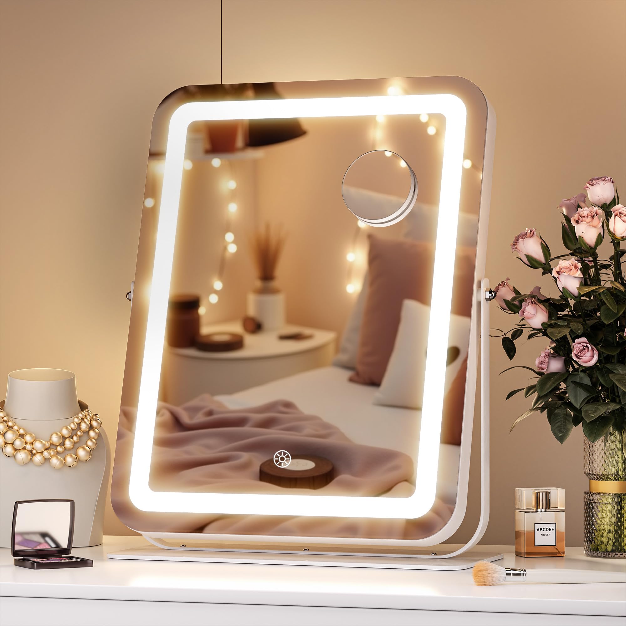 Amazon.com - Hasipu Makeup Vanity Mirror with Lights, 11