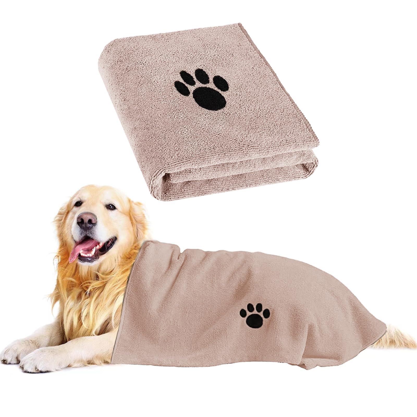 Super Absorbent Dog Towels - Quick Drying! -8