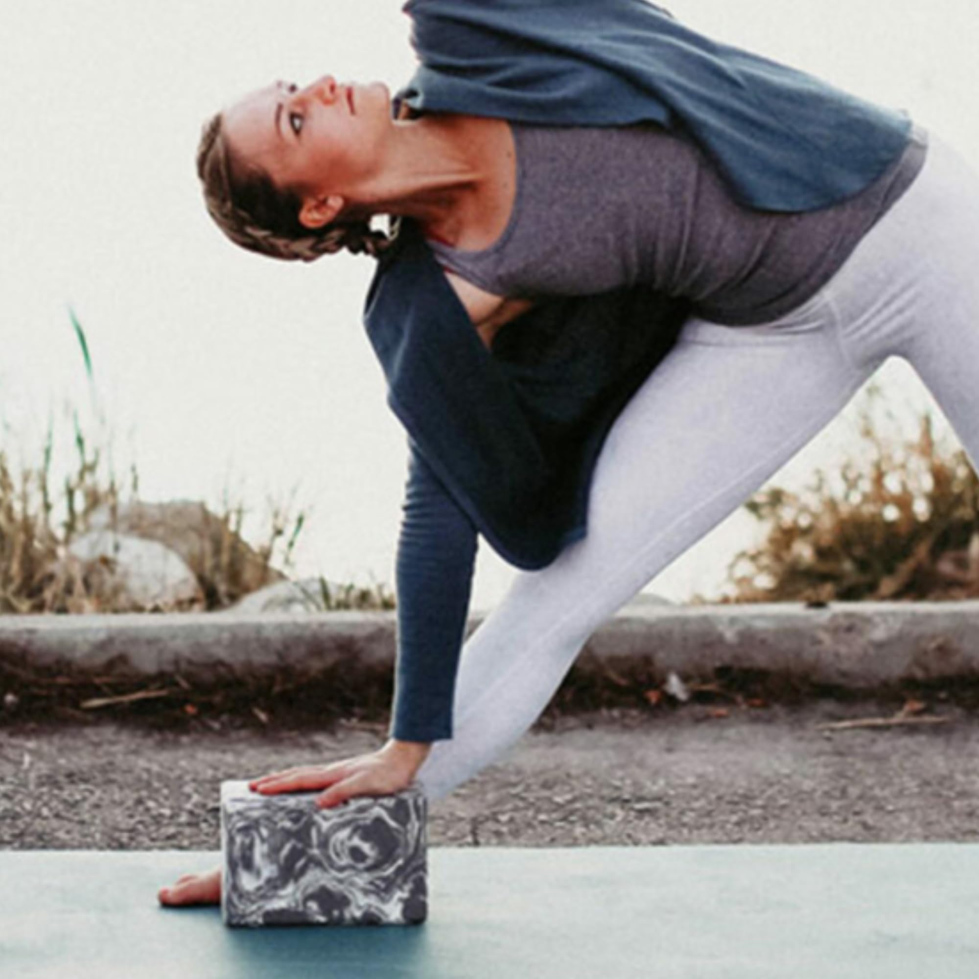 U can Kit de Yoga para Principiantes Esterilla, Cinta y Bloques