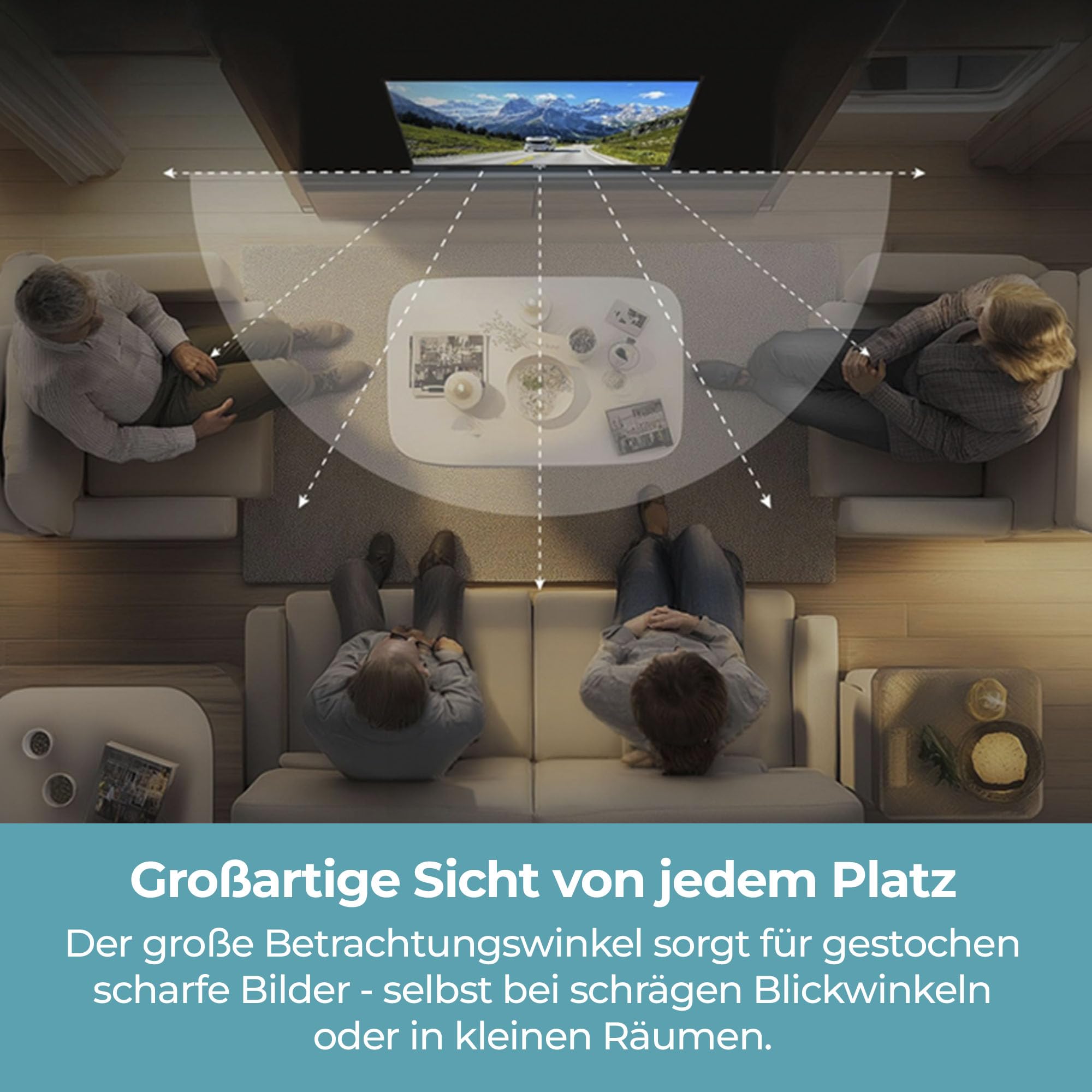 Cello C1924F 19 Zoll LED-Fernseher mit DVD-Player, Triple-Tuner DVB-C/S2/T2, USB-Aufnahme, HDMI, Pitch Perfect Sound, 230 V