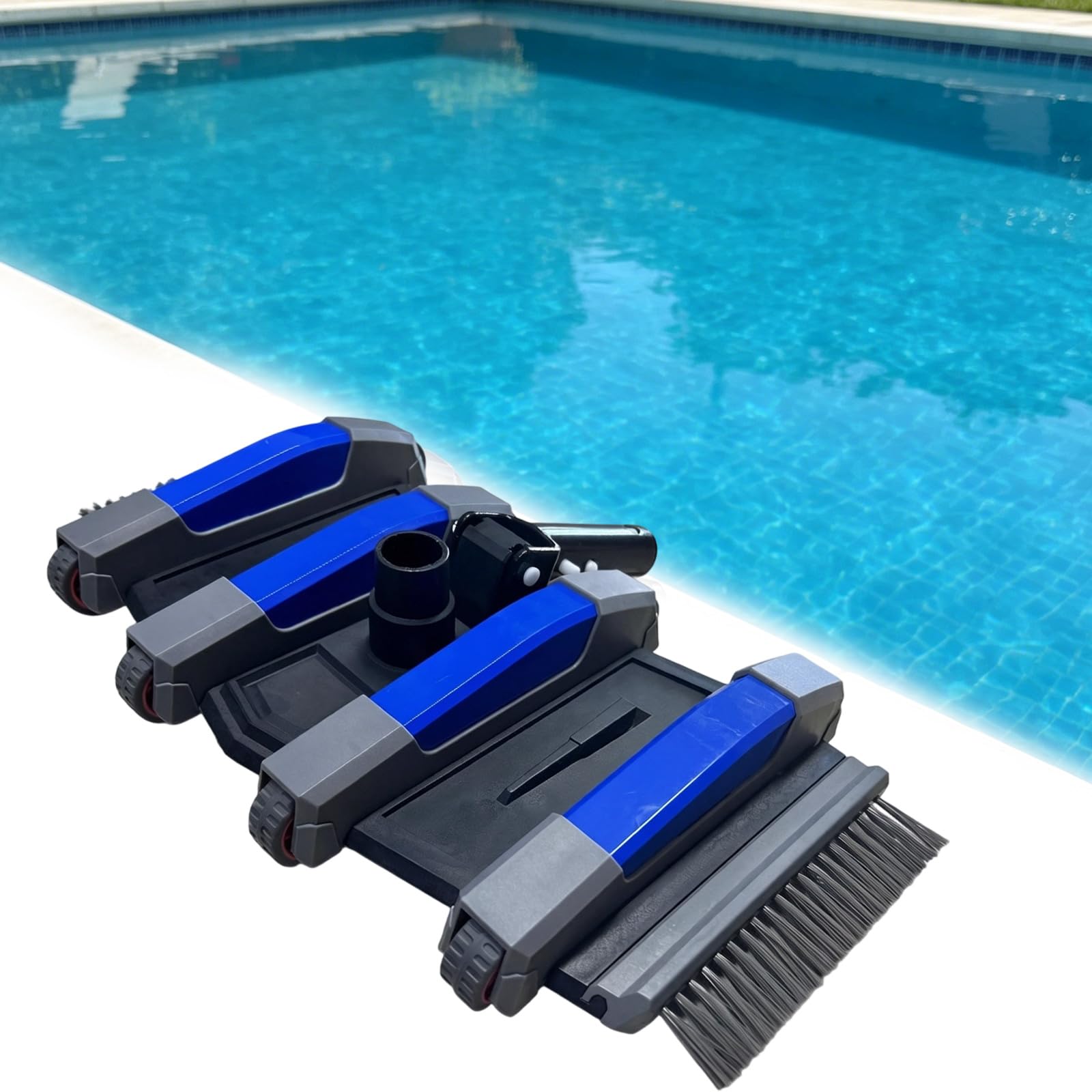 Herramienta de cepillo para la parte inferior de la piscina