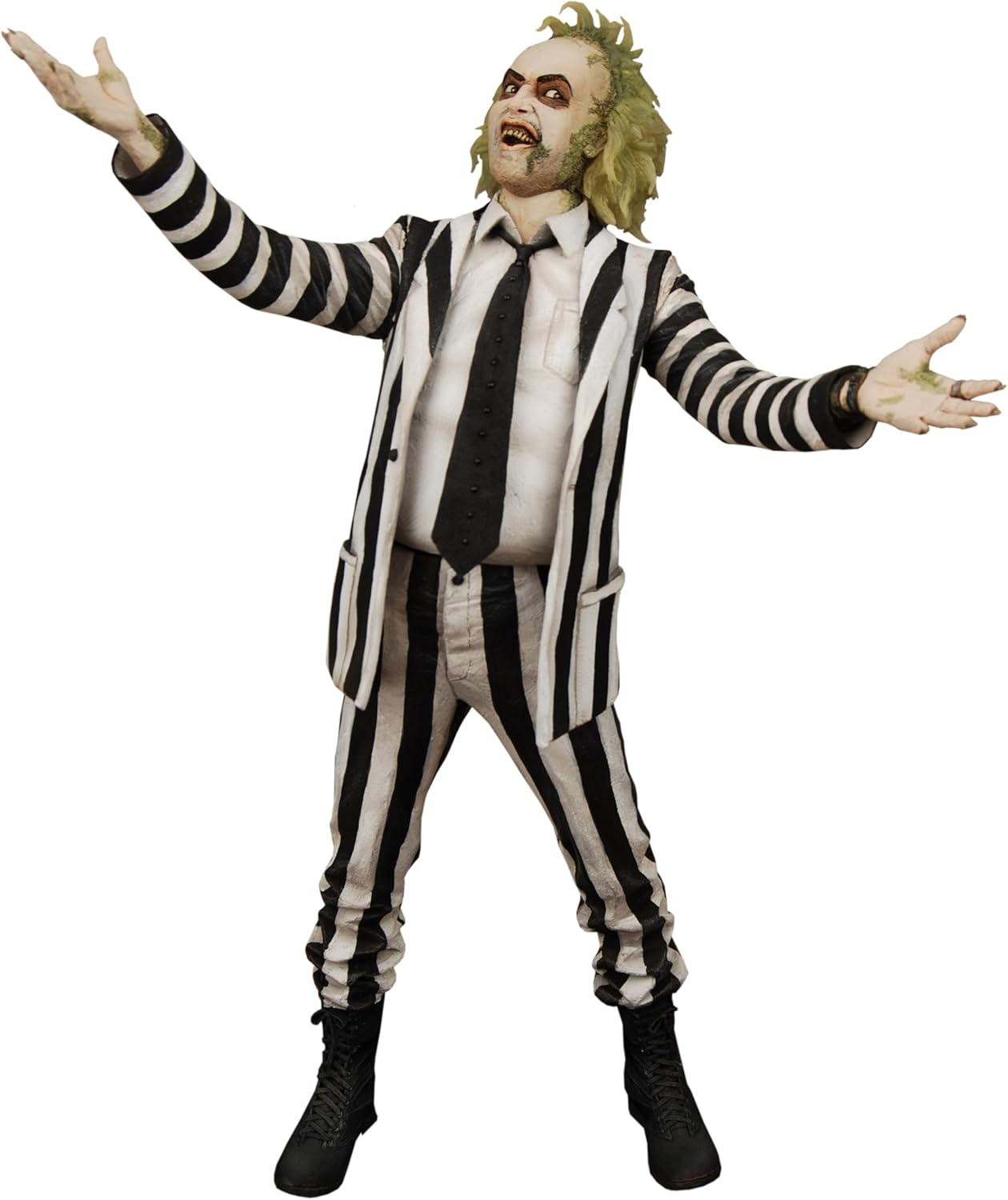 NECA - Beetlejuice - 1/4 Scale Figure - Striped Suit Beetlejuice with sound