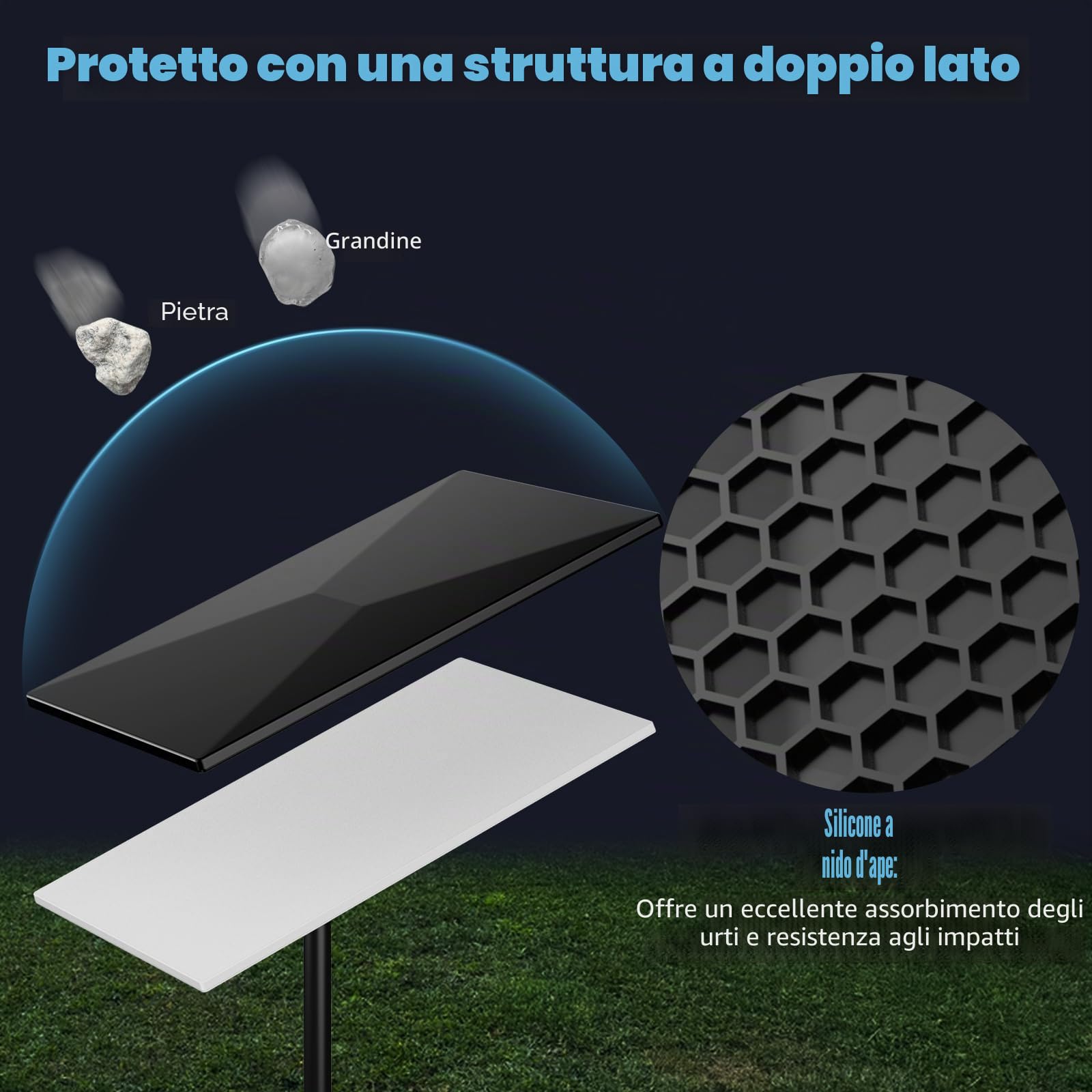 Starlink Gen 3 Custodia protettiva, Starlink Gen 3 Custodia protettiva,custodia protettiva in silicone liquido per Starlink Standard/Gen 3, impermeabile, antiurto, sicura per segnale