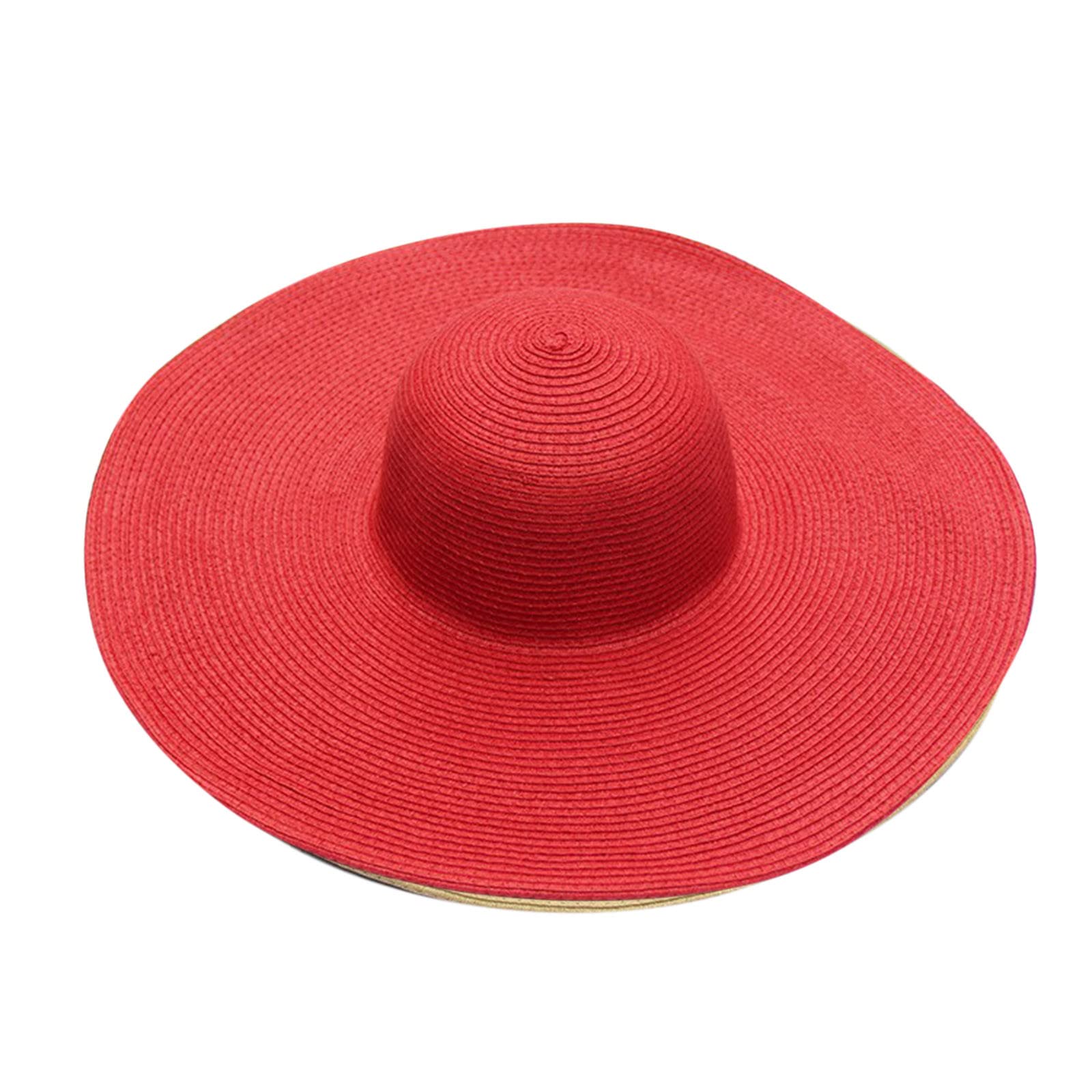 Rude Hat Summer Hats for Women Wide Bongrace Women Straw Beach Hat Little  Girl Sun Cap Foldable Ladies Hats Large Beach Hats for Women