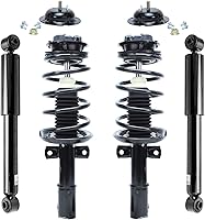 Vista 77 de Detroit Axle - Amortiguadores de puntales para Kia Optima 2011 2012 2013 [construido en Corea, con suspensión deportiva] Puntales delanteros