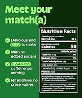 Vista 7 de Drink Matcha Té Matcha verde en polvo, orgánica USDA, 100% puro té matcha verde en polvo, nada añadido., Verde Matcha