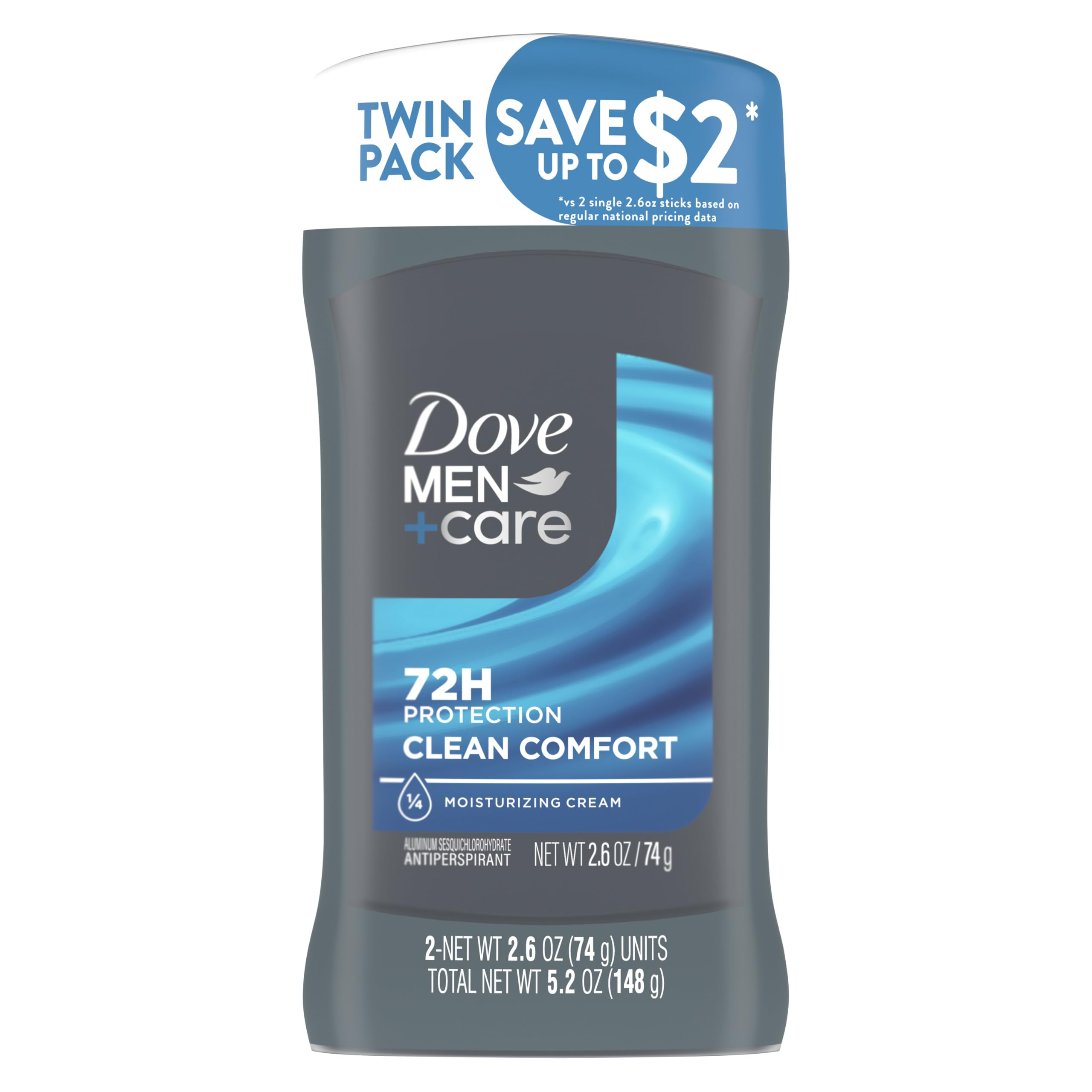 Dove Men+Care Antiperspirant - 72 Hour Sweat & Odor Protection -1