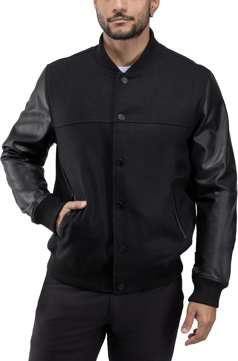 X RAY Mens Varsity Jacket, Letterman Baseball Bomber Casual Jackets for men