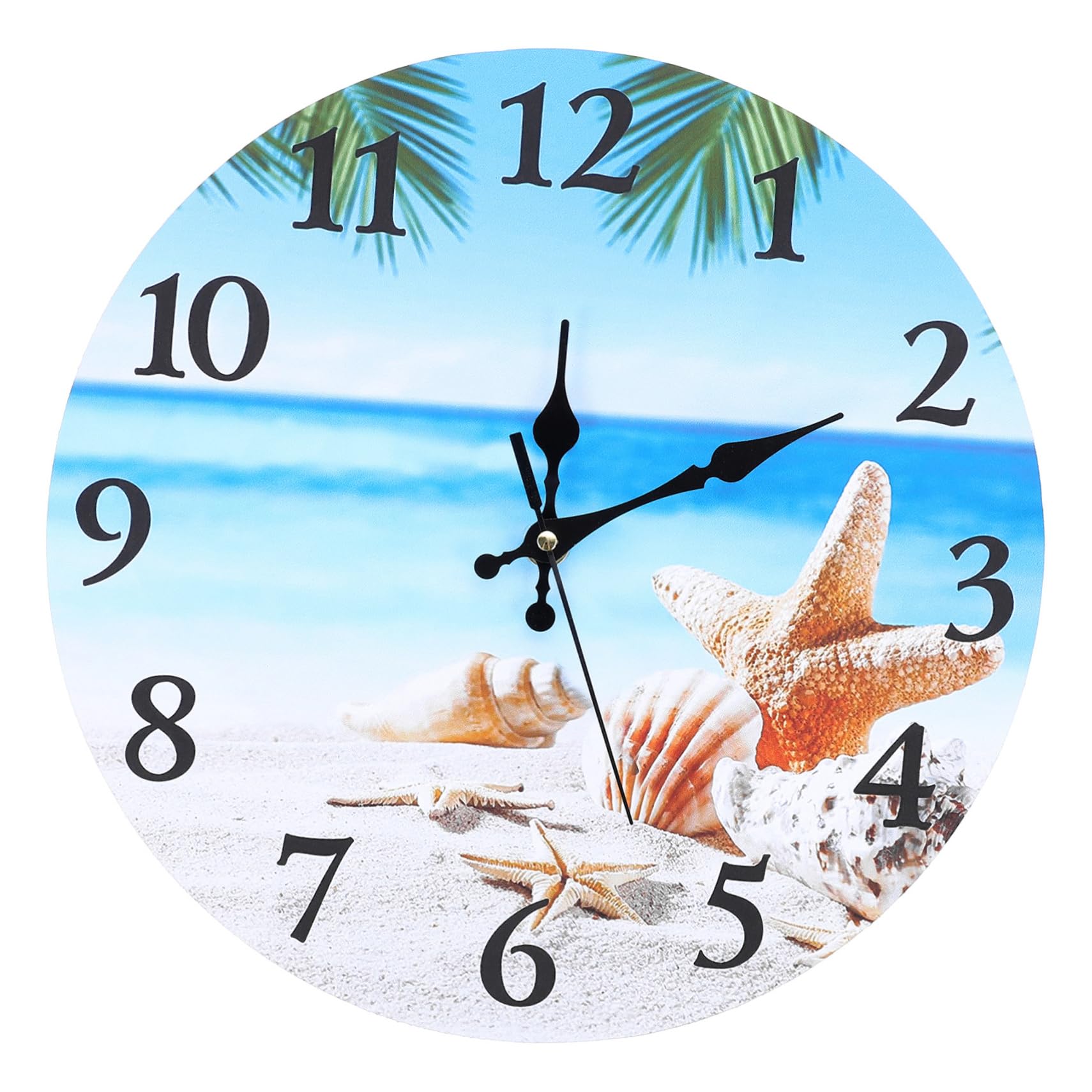 Horloge murale silencieuse de 12 pouces au design moderne épuré