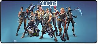 GamingPadsUK XXL Extended Professional Large Battle Royale Epic Games Mouse Pad Mat PC Desk Office Accessory - (3 Sizes) (Design 1, (70cm * 30cm)) (Extended 30cm), Blue)