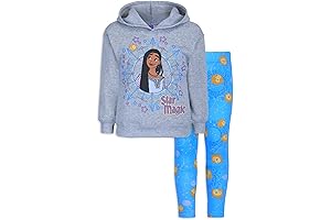 Wish Asha Girl's 2 Piece Sweatshirt & Leggings Lounge Set