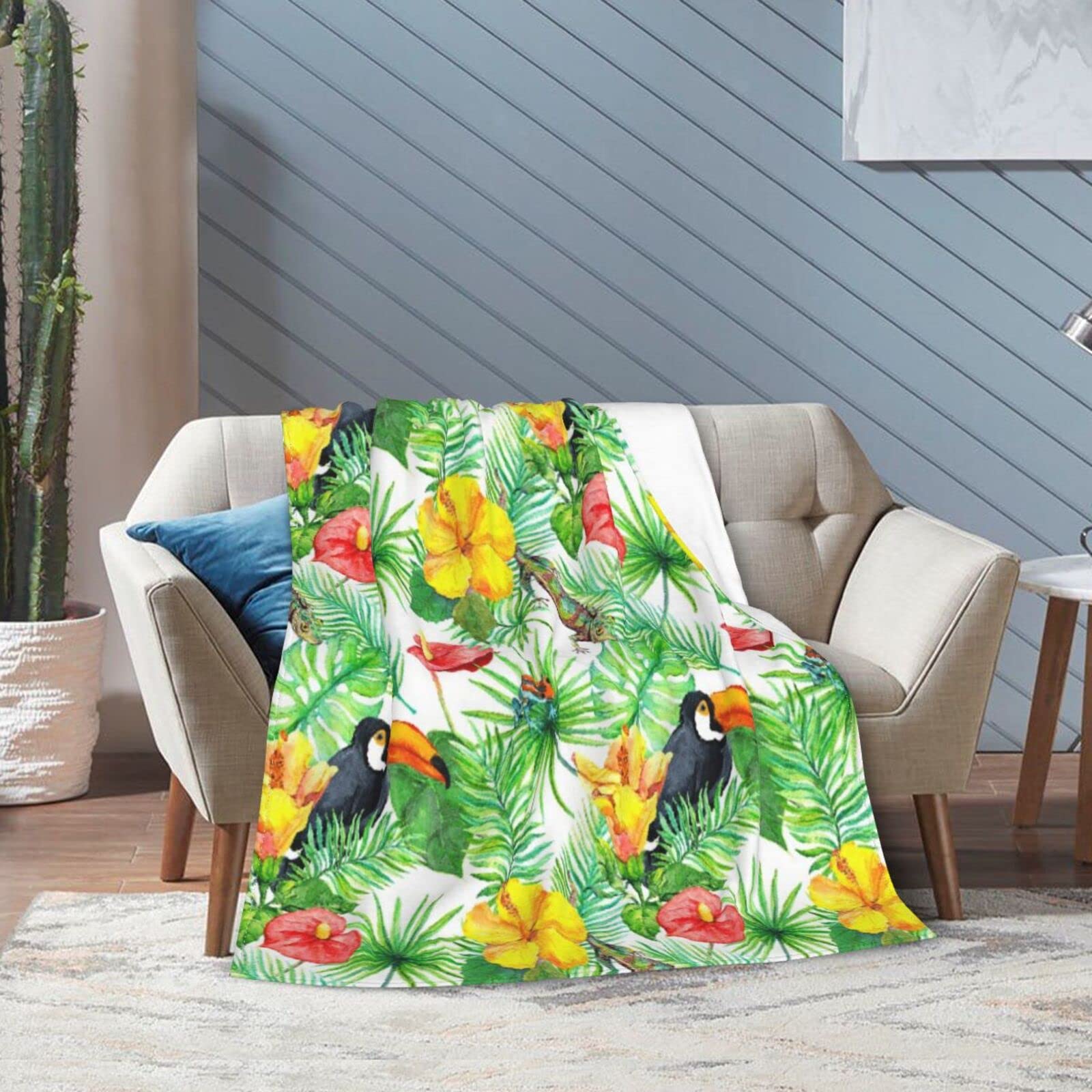 Coperta in pile ultra morbida e leggera, coperta in pile con cavalli