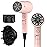 AINA Hair Dryer with Diffuser, Blow Dryer for Women | Advanced Ionic Technology, Ceramic Coating | Cold Shot Features Turbo Heat for Fast Drying and Shine 110V/ALCI (Babe Pink)