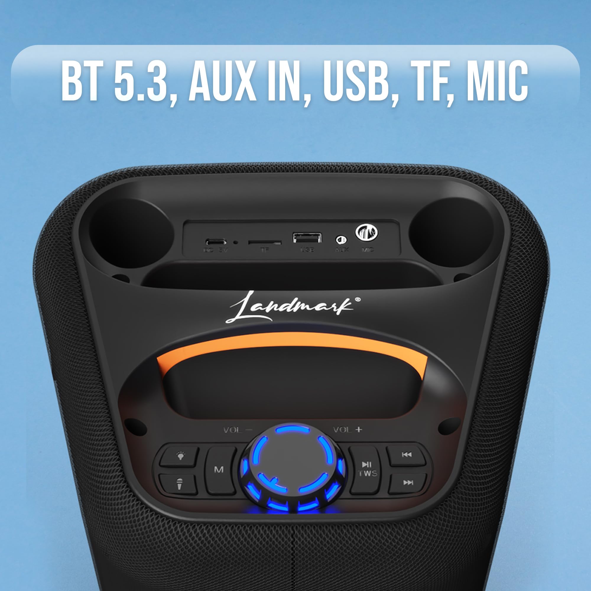 Landmark Pocket Speaker With Microphone Landmark Lm Tbs 7095