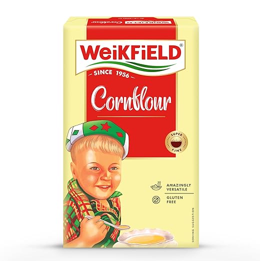 Weikfield Cornflour | Makes Smooth, Lump-Free Paste | 100g Carton