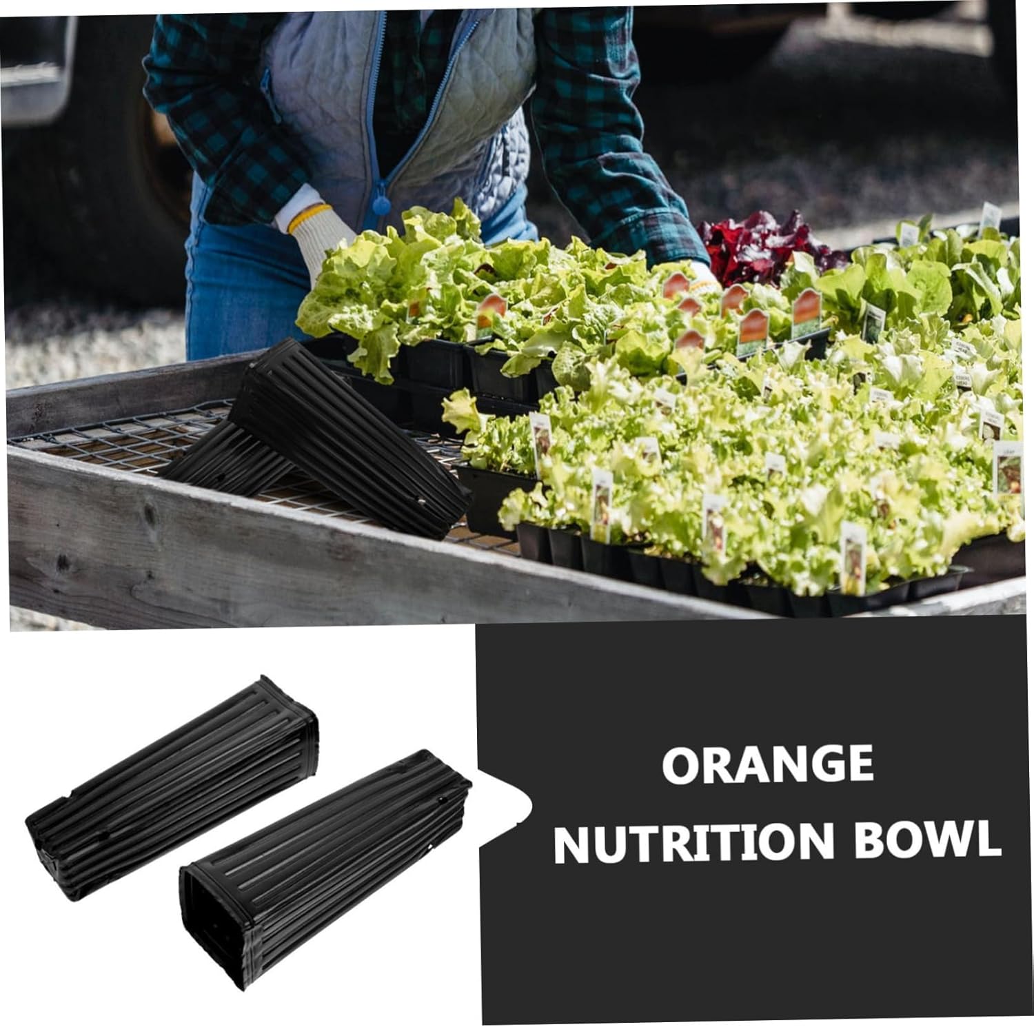 50pcs Thickened Black Nursery Grow Bags for Plants and Bonsai Non Woven Planting Pouches with Aeration for Vegetables Flowers Fruits and Garden Use