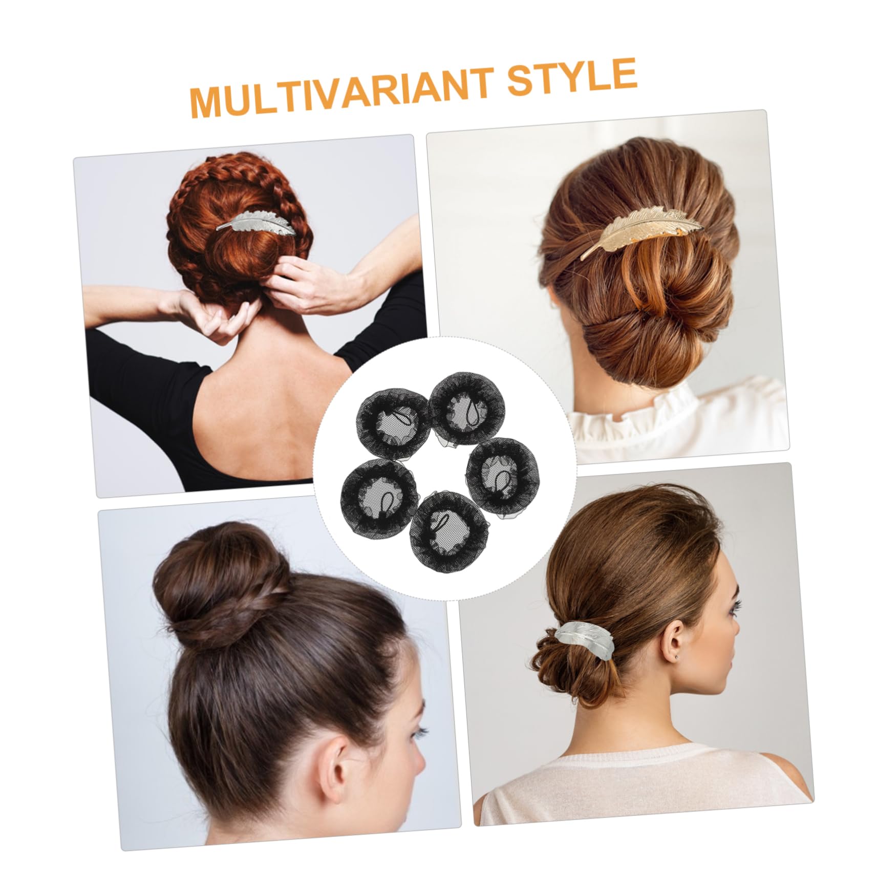DOITOOL 30pezzi Per Chignon Accessori Per e Traspiranti Per Acconciature e Speciali