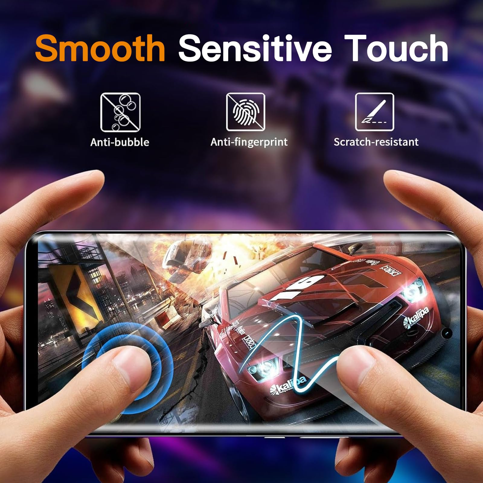 Pellicola Vetro Temperato per Xiaomi Redmi Note 14 Pro 5G(Non per 4G)/Xiaomi Poco X7 5G, 2 Pezzi Pellicola Protettiva e 2 Pezzi Pellicola Fotocamera, Durezza 9H,Anti Graffio, Anti-Impronte