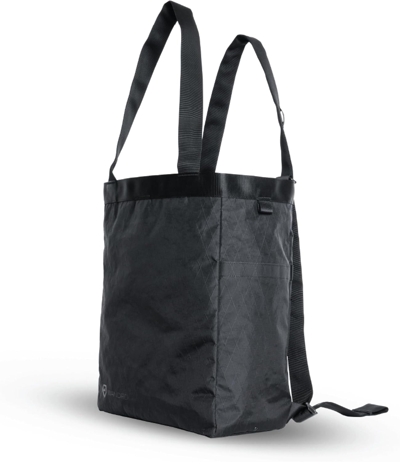 WANDRD Tote Backpack - Travel Tote Bag and Travel Backpack In One - Bag For Commuting and Everyday (Black)