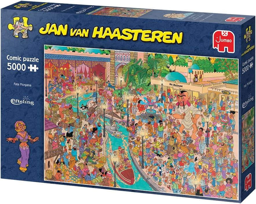 Jan Van Haasteren, Efteling FATA Morgana Puzzle 5000 Pieces Adults